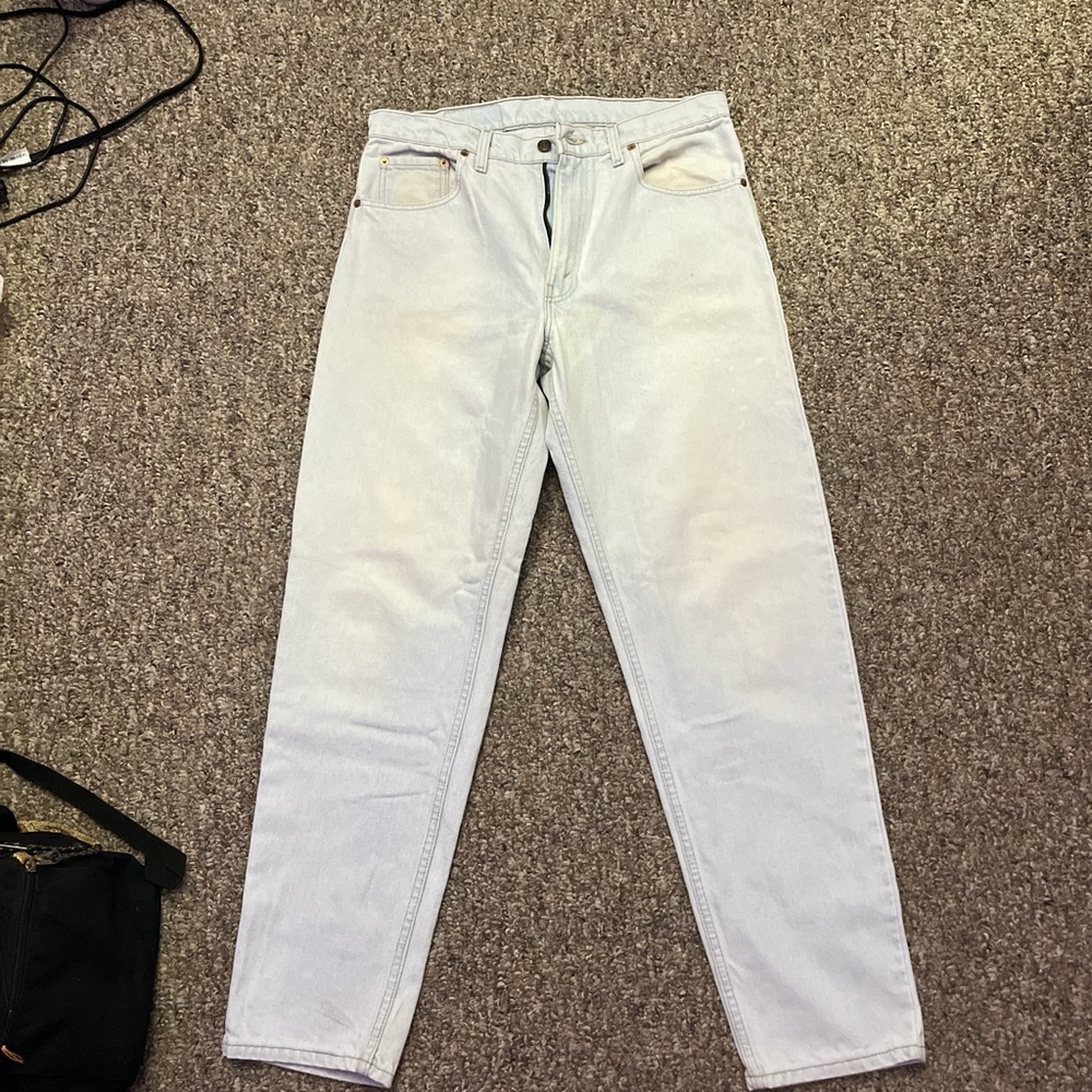 Levi’s Vintage 550 light blue jeans